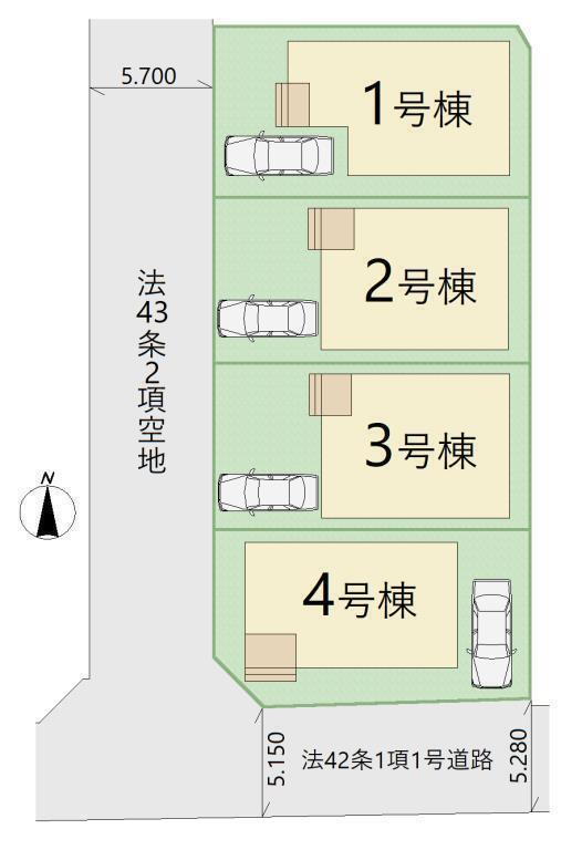 福万寺町３（河内山本駅） 3180万円～3380万円