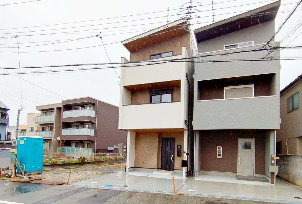 現地（2025年03月）撮影<BR>A号地：3580万円（自由設計）<BR>B号地：3430万円（建売）<BR>C号地：済