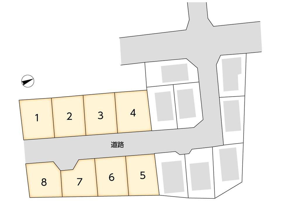 【オウミ住宅】大津市月輪３丁目８区画