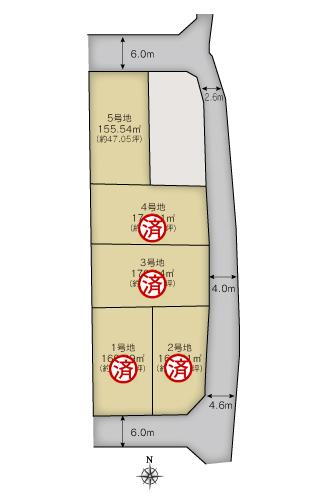 プランニングしやすい、形が整った敷地を分譲中。心地よい水音を響かせる川に寄り添う、開放感のある立地です。<BR>潤いのある住環境に、ご家族のライフスタイルにフィットする住まいを叶えませんか。