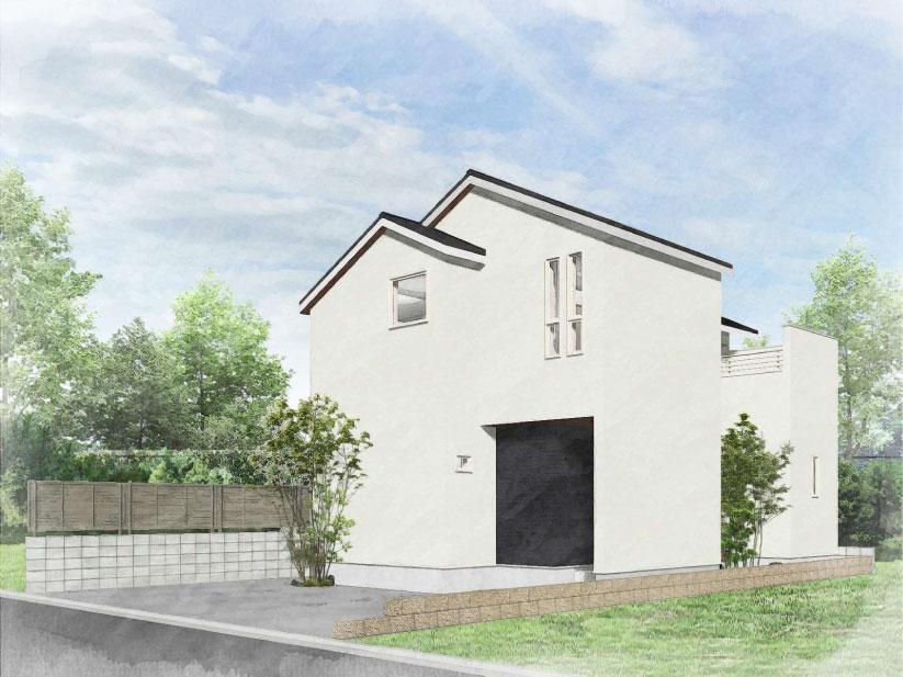 建物プラン例（1号地）<BR>建物価格：7，282.50万円<BR>建物面積：92.74m<sup>2</sup><BR>建築確認：第トラスト24-1998号（令和6年11月28日）