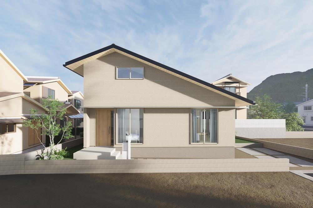 ＜5号地hobo平屋モデル完成＞<BR>豊かな自然環境の岩倉エリア、こちらでは岩倉花園町に2エリア、岩倉三宅町と、3エリアでご提案しております。