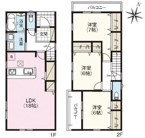 高取北４（長楽寺駅） 2680万円～2880万円