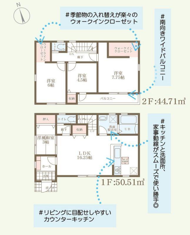 広本町３（新広駅） 3880万円・4080万円