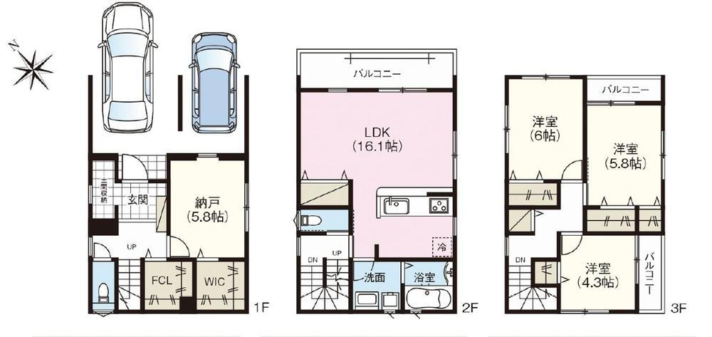戸坂くるめ木２（戸坂駅） 3395万円