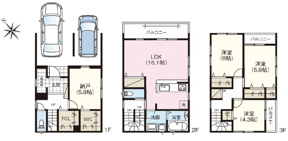 戸坂くるめ木２（戸坂駅） 3395万円
