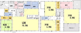 (１号棟)、価格3698万円、4LDK、土地面積175.47m<sup>2</sup>、建物面積115.48m<sup>2</sup> 