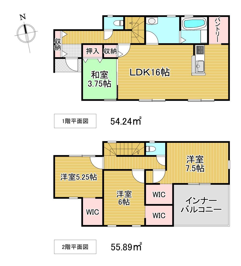 (1)、価格2098万円、4LDK、土地面積210.19m<sup>2</sup>、建物面積110.13m<sup>2</sup> 