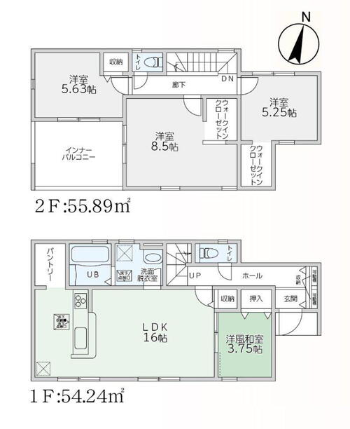 小山５ 2950万円～3240万円