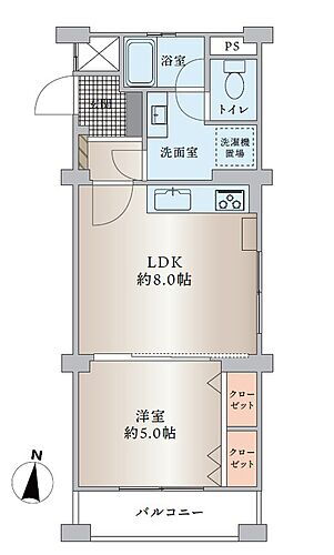 区分マンション 御殿山第一コーポラス 収益物件・投資物件