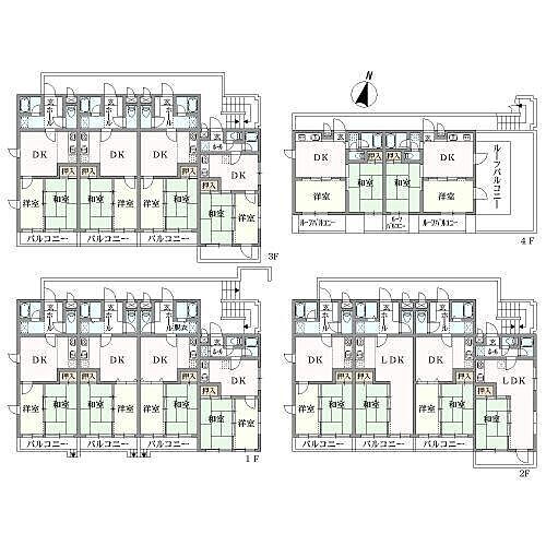 1棟アパート 東京都青梅市東青梅3丁目 東青梅 収益物件・投資物件
