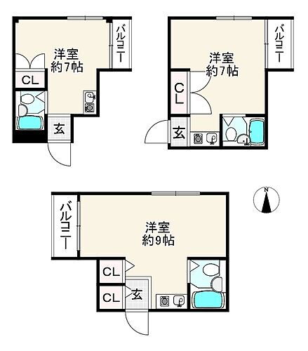 大阪府池田市槻木町 池田