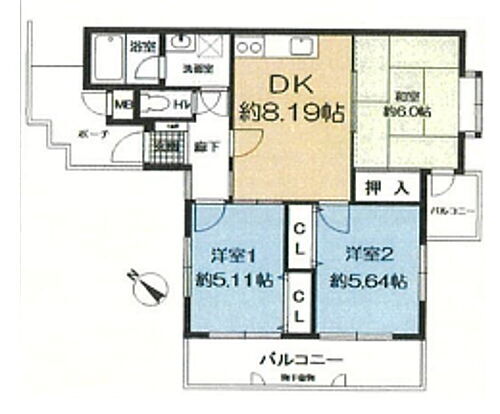 ワコーレヒルズ塩屋