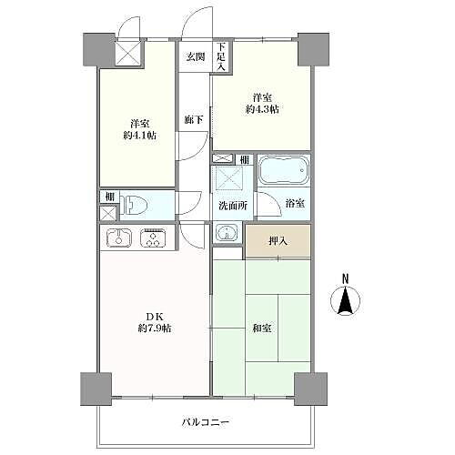 区分マンション ライオンズガーデン平塚 収益物件・投資物件