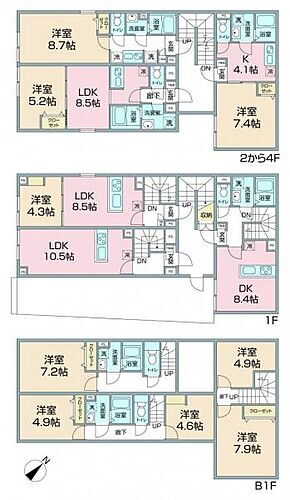 1棟マンション 東京都文京区千駄木4丁目 54,600万円 4.2％ 2025年2月(築1年未満)の物件詳細