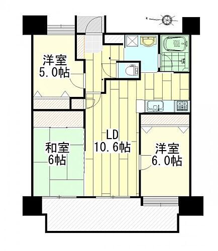 区分マンション 宮城県仙台市青葉区旭ケ丘２丁目 1,700万円 7.41％ 1998年9月(築26年10ヶ月)の物件詳細