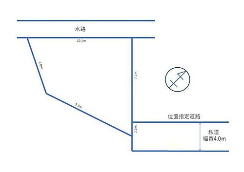 練馬区練馬２丁目　売地