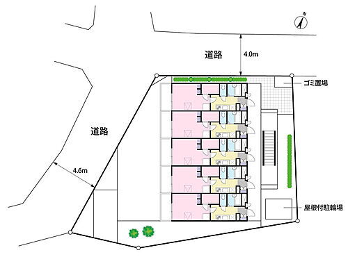 東京都足立区興野2丁目7-21 高野駅 1棟アパート 物件詳細
