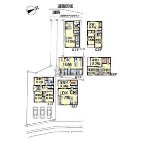 工場・倉庫・他 板橋区若木3丁目 新築賃貸戸建て 3棟一括(D棟、E棟、F棟) 収益物件・投資物件
