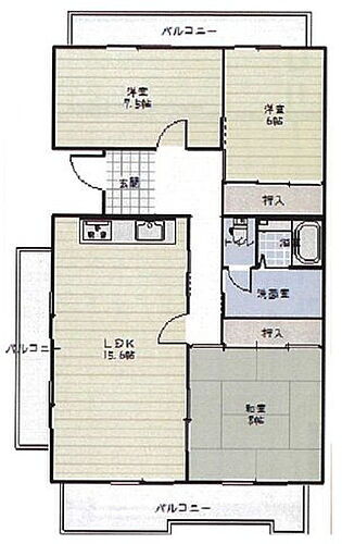 藤沢台第一住宅３０３棟・オーナーチェンジ１戸・８０３６０