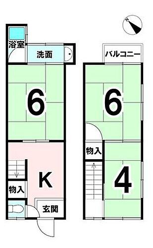 深草大亀谷万帖敷町　中古テラスハウス