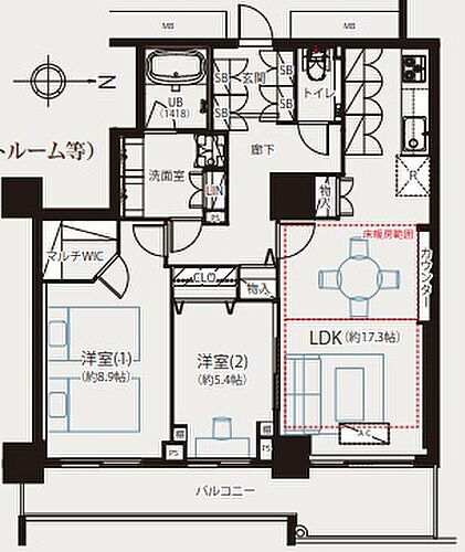 区分マンション キャナルワーフタワーズイースト 収益物件・投資物件