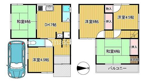 羽曳野市「はびきの４丁目」一戸建て