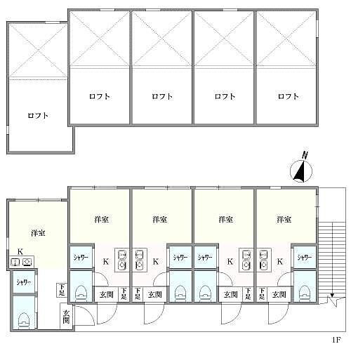 1棟アパート 東京都新宿区上落合3丁目 落合 収益物件・投資物件