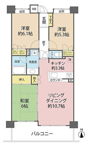 区分マンション ランドステージ西高島平 収益物件・投資物件