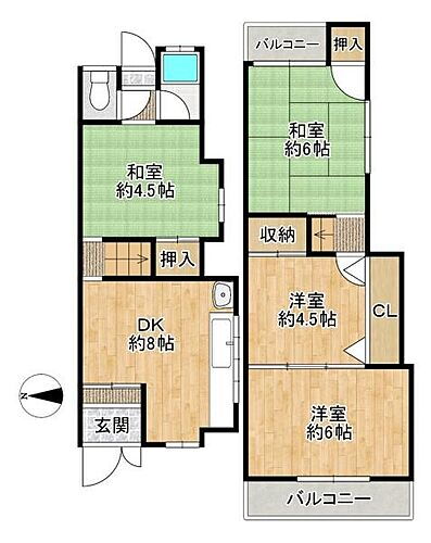 大阪府大東市南津の辺町 野崎 住宅