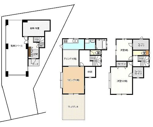 橋本６丁目　駅徒歩１０分　駐車スペース３台可能