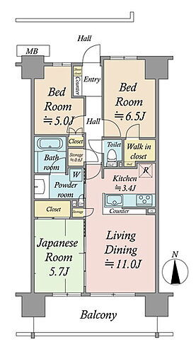 区分マンション オーベルグランディオ品川勝島 収益物件・投資物件