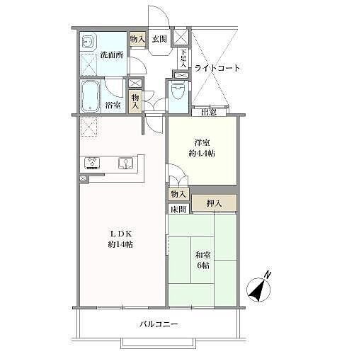 区分マンション 南大泉リッツハウス 収益物件・投資物件