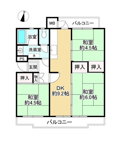 男山第４住宅３１３号棟