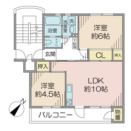 船橋グリーンハイツ　４号棟