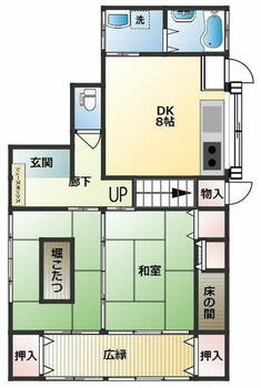  間取り図：１F