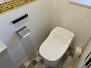 朝霞市岡ＰＨｓ中古住宅 １階のトイレはパナソニックのアラウーノ。中性洗剤を使って毎回お掃除してくれます。