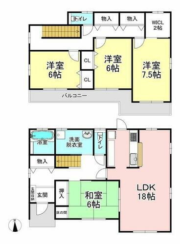 岐阜県岐阜市東鶉４丁目 岐阜駅 中古住宅 物件詳細