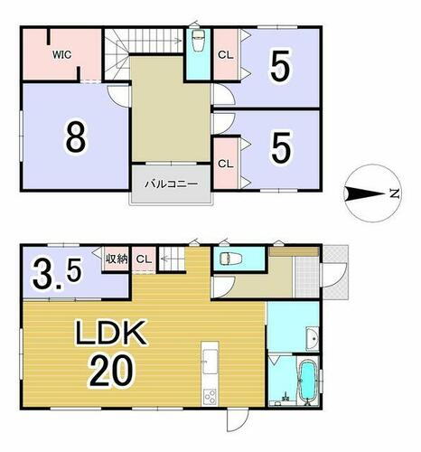 福岡県宮若市龍徳 2498万円 4LDK