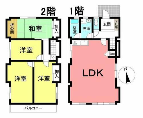 愛知県知多郡阿久比町大字白沢字南石根 2000万円 4LDK