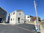 鯖江市舟津町新築分譲住宅 前面道路含む現地写真です