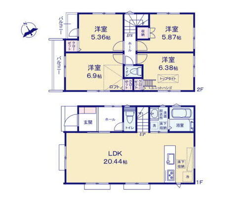 東京都武蔵野市八幡町３丁目 三鷹駅 新築一戸建て 物件詳細