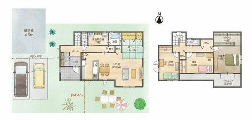 岐阜県大垣市久徳町 2680万円 4LDK