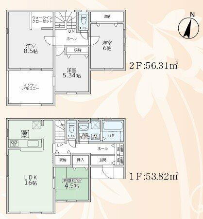 熊本県熊本市東区小山５丁目 3240万円 4LDK