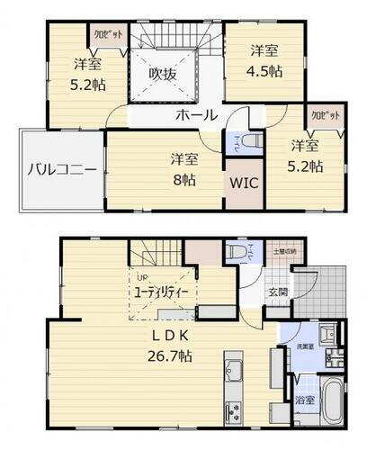 Ｓ　ｔ　ｙ　ｌ　ｅ　　仙台市　太白区茂庭２期　　１号棟 ４ＬＤＫだから、子ども部屋もしっかり確保。