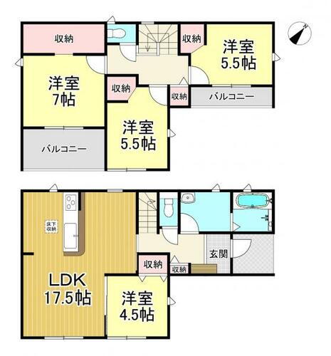 愛知県知多市八幡字平井 寺本駅 新築一戸建て 物件詳細