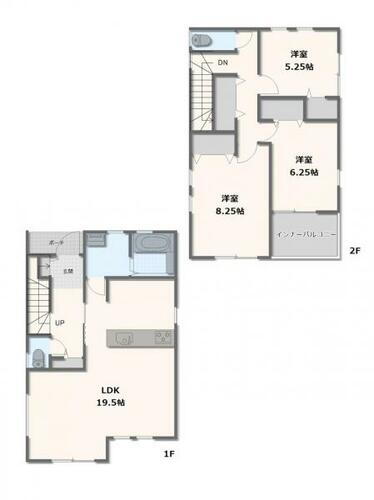 栃木県宇都宮市白沢町 2390万円 3LDK