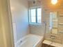 ハイムプレイス中島町　Ａ棟 A棟浴室（2023年7月撮影）リラックスしやすく落ち着いた浴室。浴室乾燥機もついています。