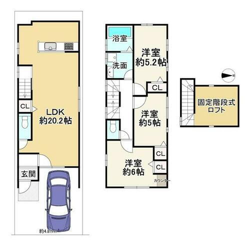 京都府京都市東山区今熊野南日吉町 3099万円 3LDK