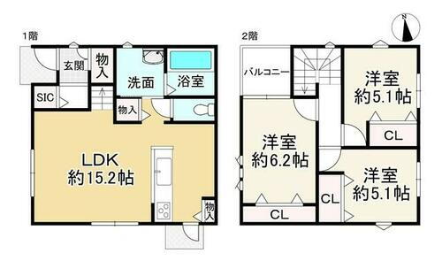 大阪府柏原市安堂町 2798万円 3LDK